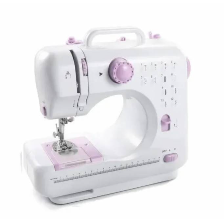 Máquina Coser Portatil Mini Luz Led Sewing Machine Sm-505a